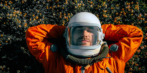 A Special Astronaut Sleeping Bag to Relieve Vision Problems in Space